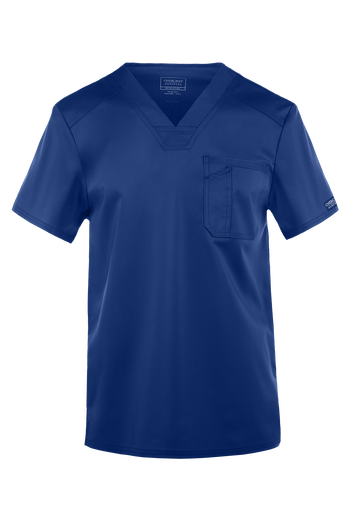 Cherokee Workwear Revolution Men's 1-Pocket STRETCH V-Neck Scrub Top