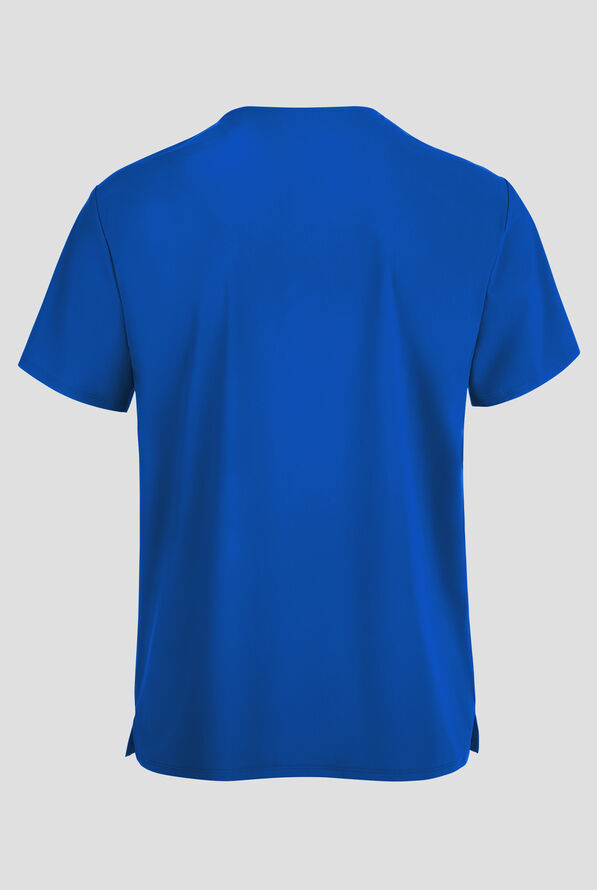 Camisa médica Infinity PURSUIT STRETCH con cuello en V y 3 bolsillos para hombre - Royal - 2