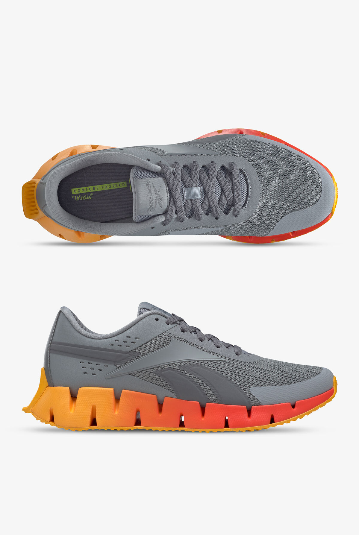 Zapatillas deportivas Reebok Zig Dynamica Grey/Dynamic para hombre