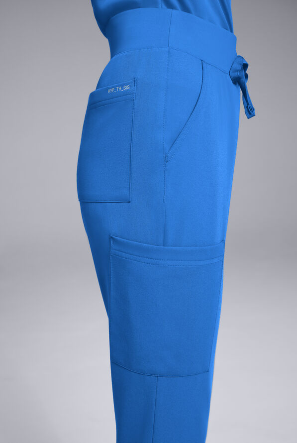 Hypothesis Women's Crew Neck & Jogger Scrub Set - Royal - 4