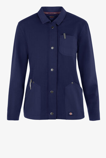 Chaqueta médica Dickies EDS NXT STRETCH con botones a presión y 3 bolsillos para mujer