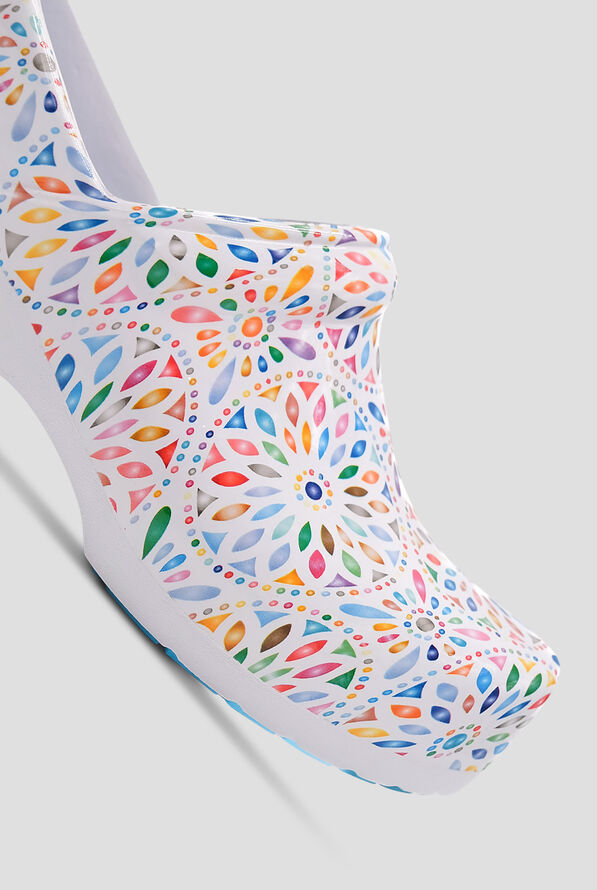 Anywear Women's Slip Resistant SR Angel Kaleidoscope Clogs - null - 3