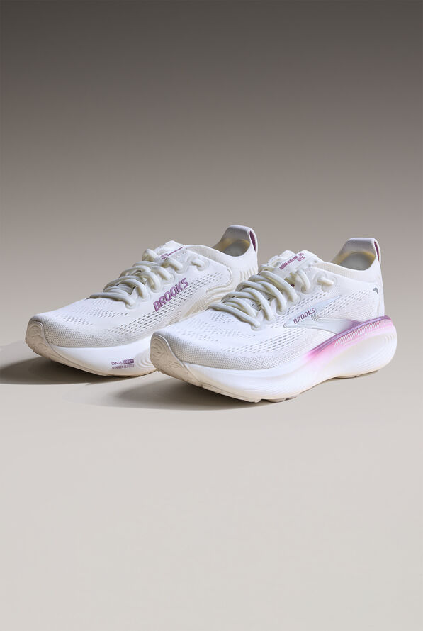 Zapatillas deportivas Brooks Adrenaline GTS 25 Coconut/Argyle con cordones para mujer - null - 3