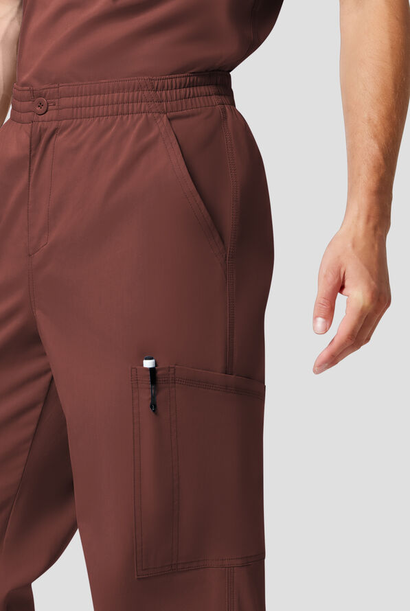 Dickies Forge Men's 6-Pocket Straight Leg Cargo Scrub Pants - Terrain - 3