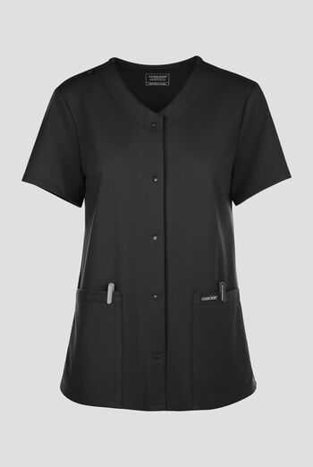 Blusa m&eacute;dica Cherokee Workwear Originals Ultra con cuello en V y 2 bolsillos para mujer