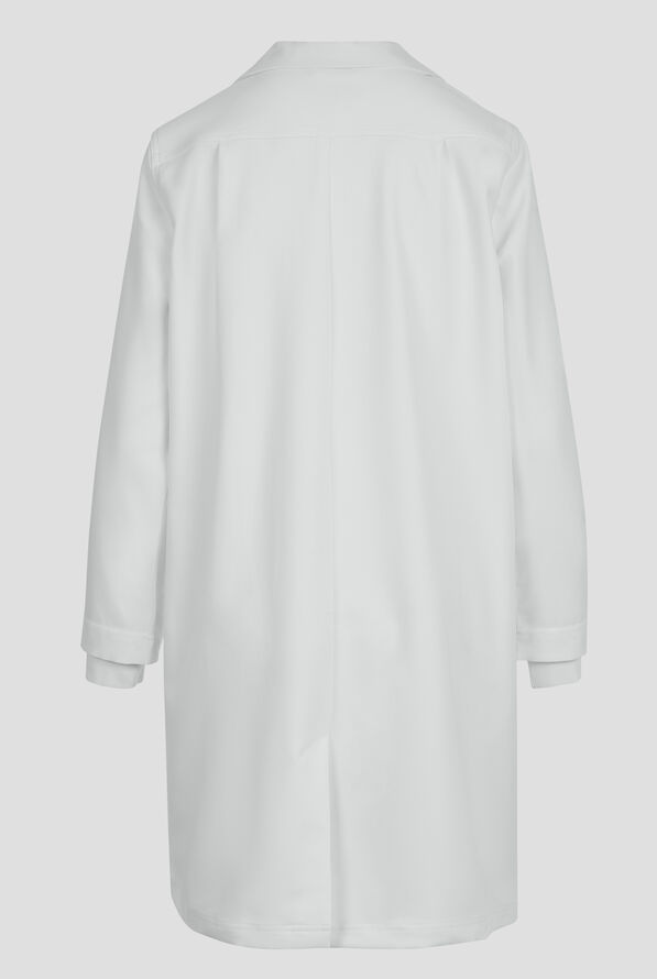 Carhartt Performance Layers Women's 38" 6-Pocket Long Lab Coat - White - 2