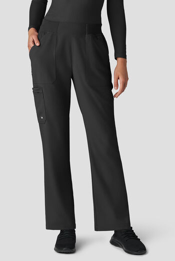 koi Next Gen Jump Start Women's 7-Pocket STRETCH Boot Cut Cargo Scrub Pants