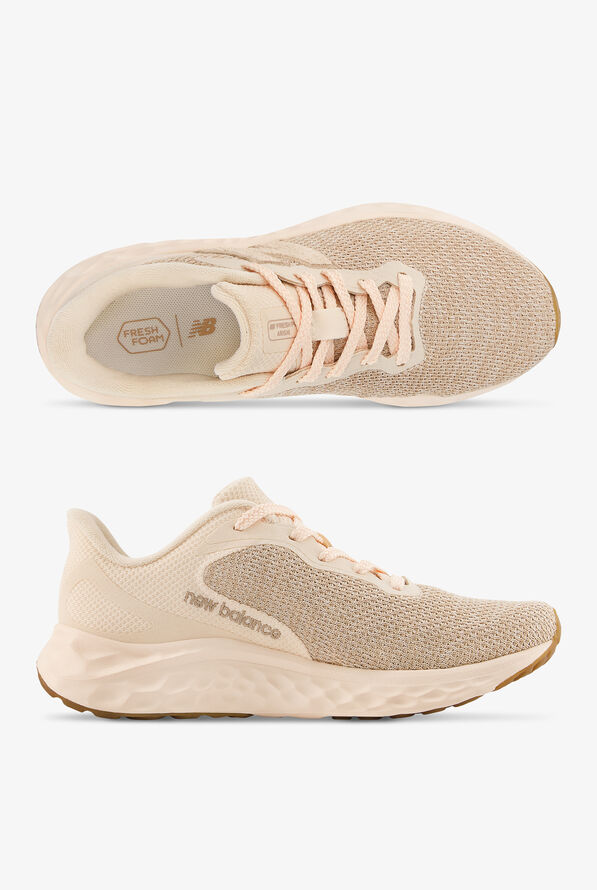 New Balance Women's Fresh Foam Arishi v4 Vintage Rose Athletic Lace Up Nursing Shoes - null - 1