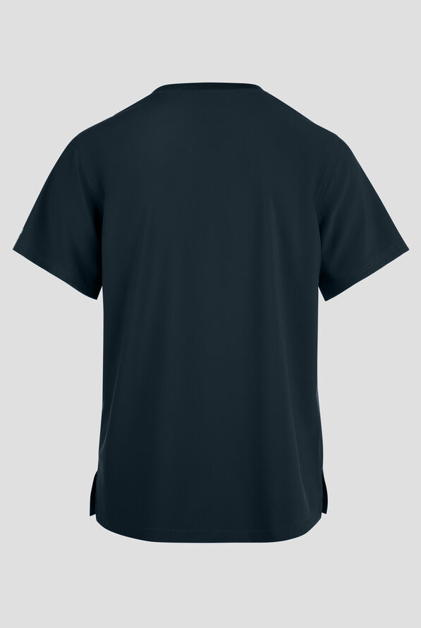 Carhartt Cross-Flex Men's 2-Pocket STRETCH Crew Neck Scrub Top - Navy - 2