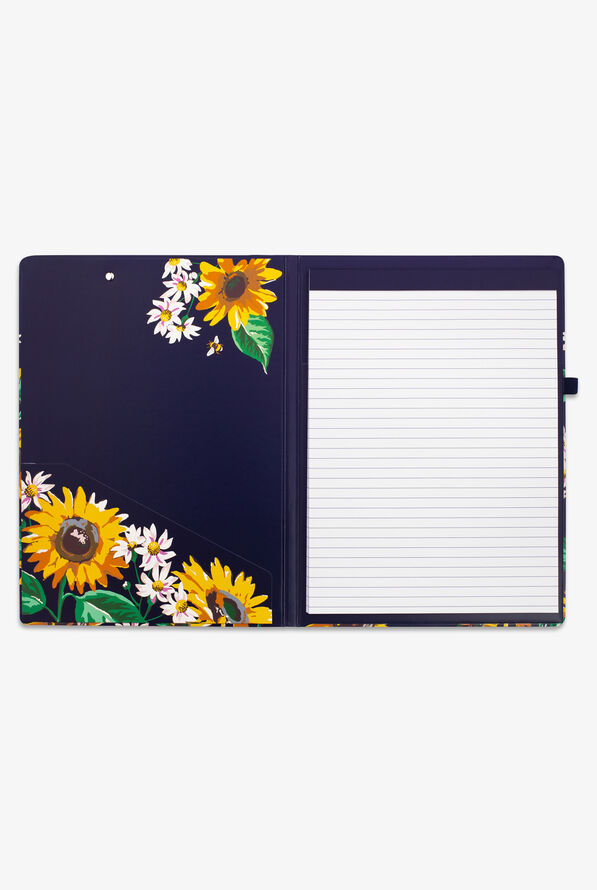 Vera Bradley Sunflowers Clipboard Folio - null - 2