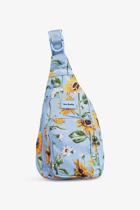 Vera Bradley ReActive Sunflower Sky Women's Mini Sling Backpack - null - 1