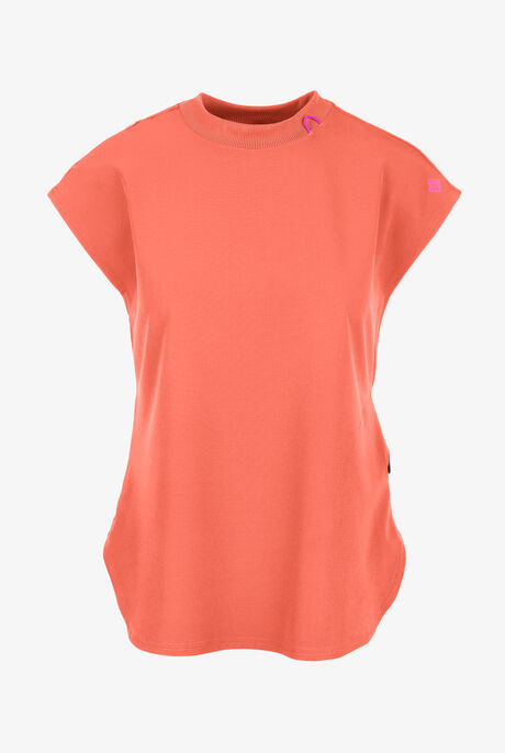 Med Couture Amp Women's 2-Pocket STRETCH Tuck in Dolman Crew Neck Scrub Top