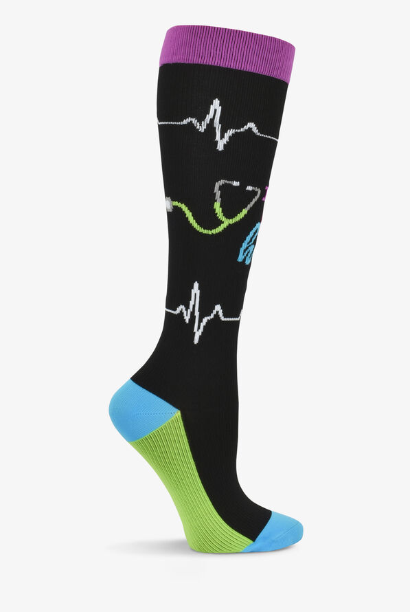 UA Exclusive Think Medical Live, Love, Heal  Women's 10-14 mmHg Light Compression Socks - null - 2