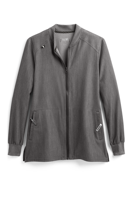 koi Next Gen Always in Motion Women's 2-Pocket STRETCH Contemporary Fit Scrub Jacket