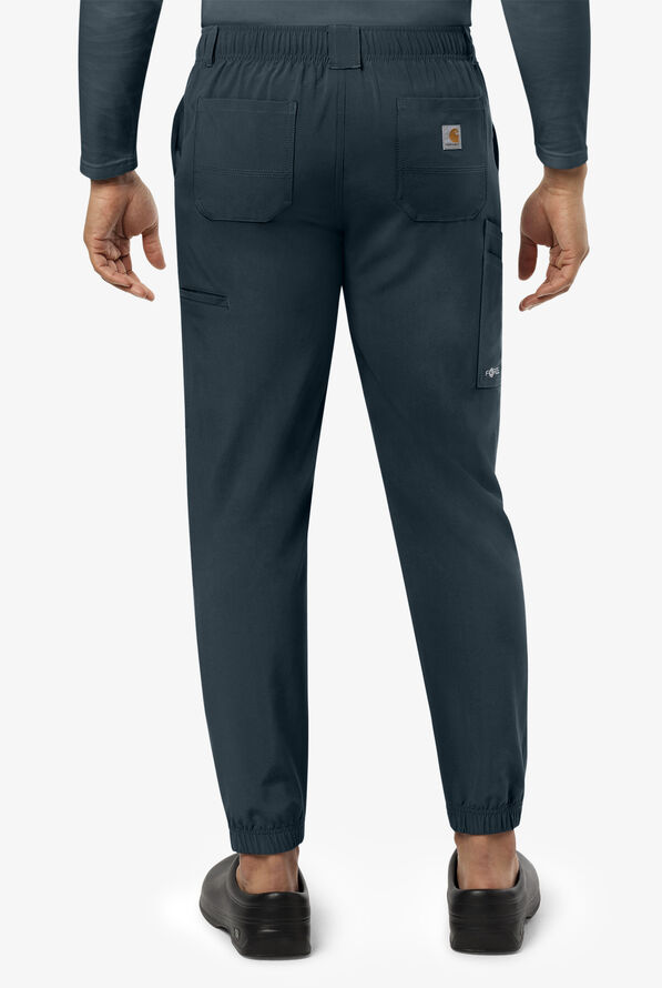 Carhartt Cross-Flex Men's 8-Pocket STRETCH Cargo Jogger Scrub Pants - Navy - 2