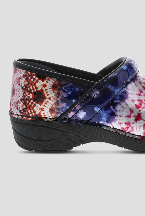 Dansko Pro XP 2.0 Metallic Tie Dye Patent Leather Clogs - null - 4