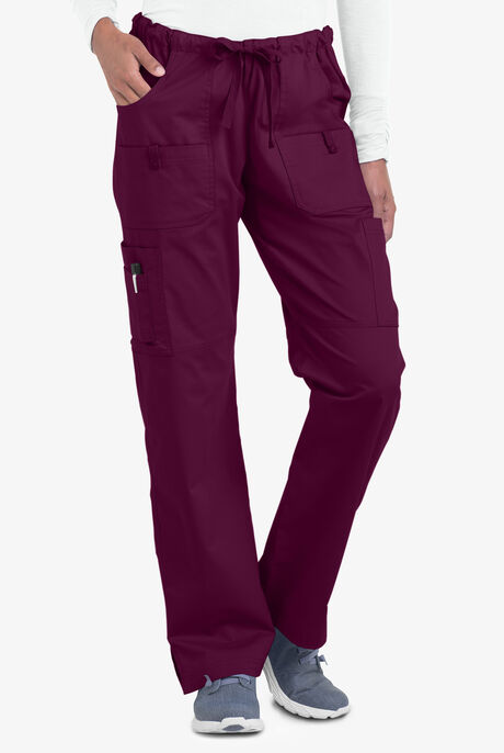 Butter-Soft STRETCH Women's 10-Pocket Drawstring Scrub Pants