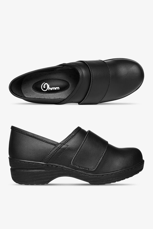 Ohmm Expression Black 4-In-1 Women's Nursing Clogs - null - 1