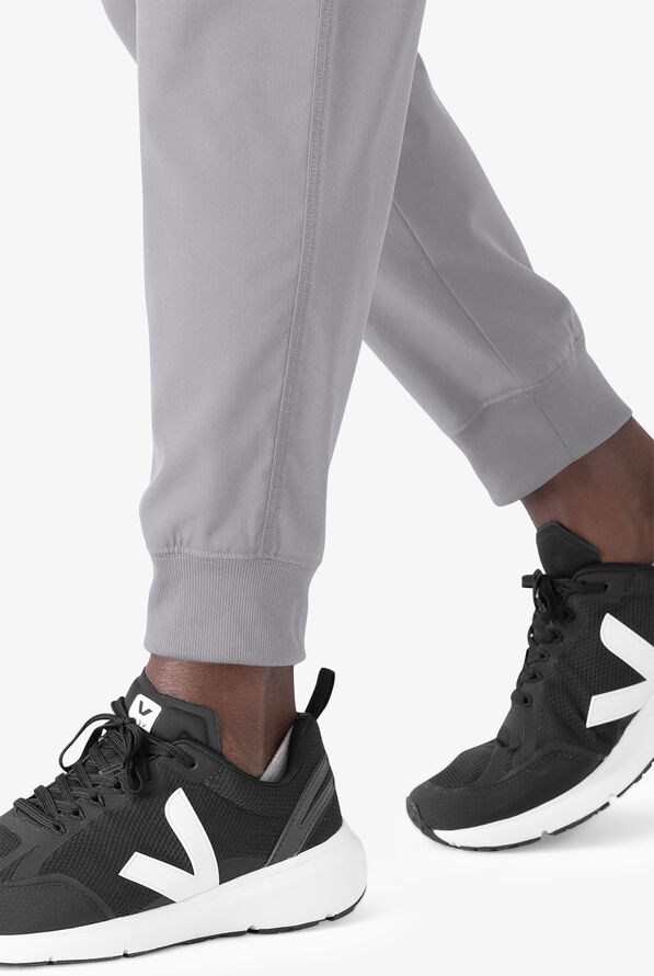 Grey's Anatomy by Barco Spandex STRETCH Murphy Men's 5-Pocket Cargo Jogger Scrub Pants - Moonstruck - 4