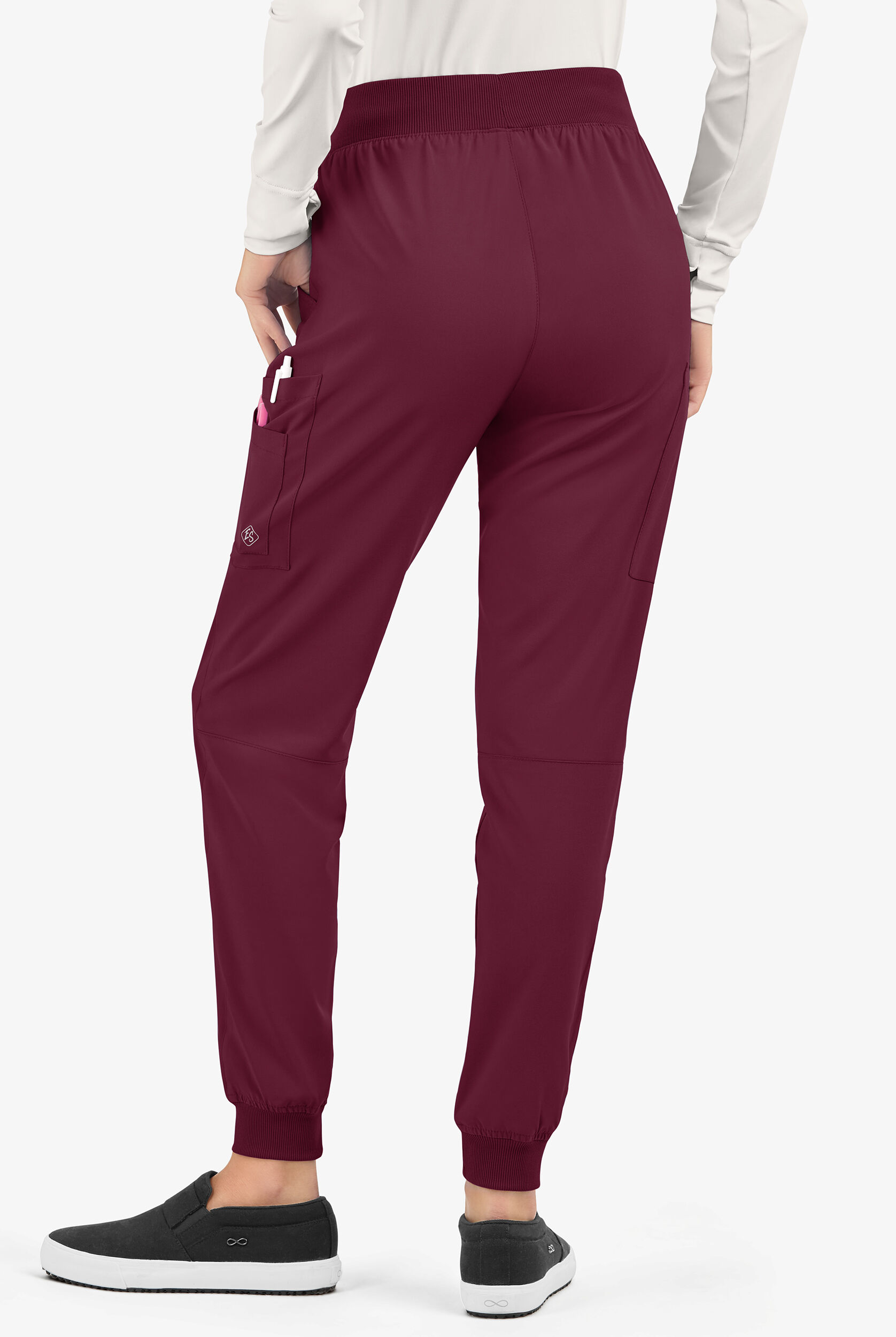 Pantalón médico Easy STRETCH petite estilo jogger para mujer, Pantalones  Médicos Petite