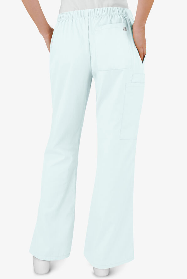 Pantalón médico Butter-Soft Core by UA™ con cordón y cintura elastizada para mujer - Cloud Blue - 2