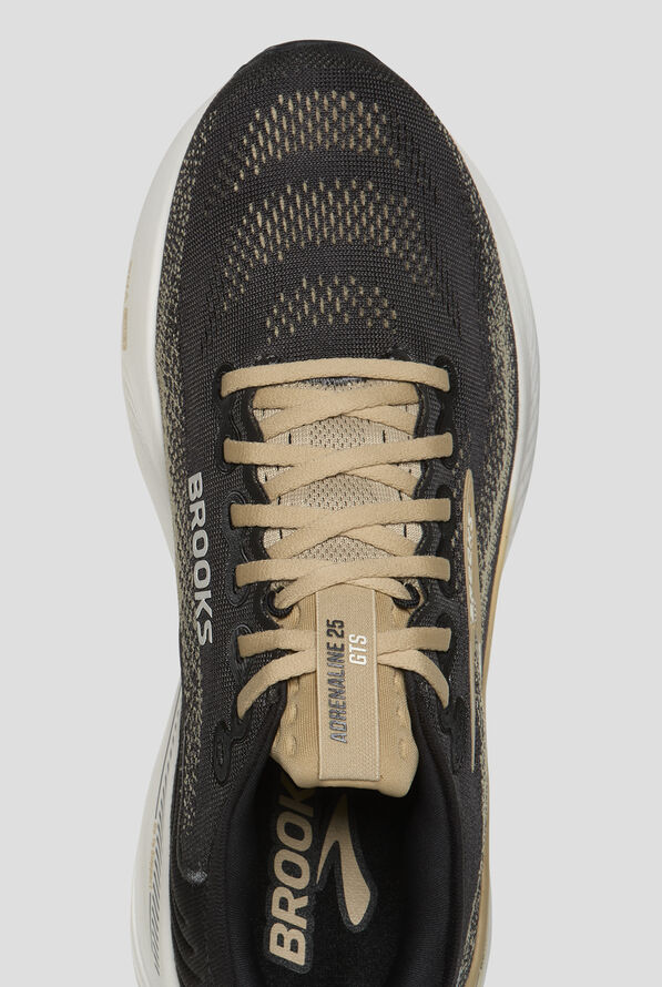 Brooks Men's Adrenaline GTS 25 Phantom/Starfish/Coconut Athletic Lace Up Shoes - null - 2