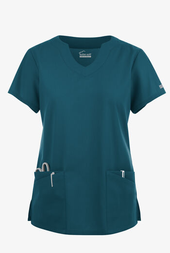 Butter-Soft Originals Women's 6-Pocket Scallop Neck Scrub Top