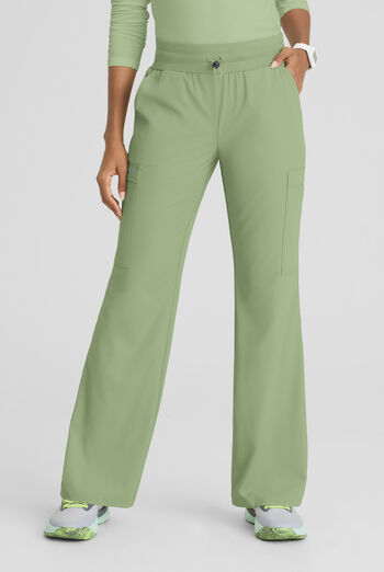 Skechers by Barco Ripstop Explore Women's 5-Pocket STRETCH Cargo Fit & Flare Scrub Pants