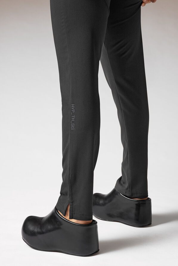 Hypothesis A-D All Duty Women’s 6-Pocket Slim Straight-Leg Scrub Pant - Jet Black - 5