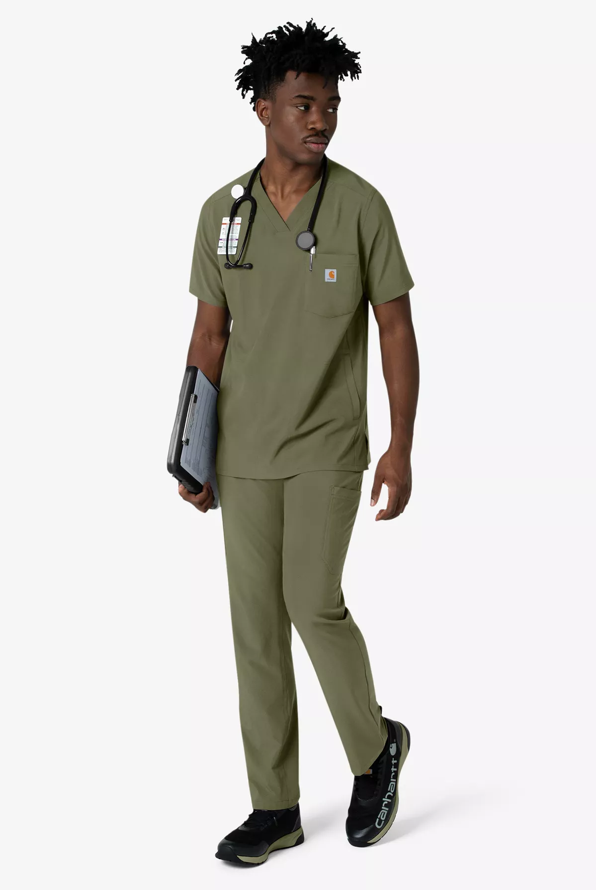 Carhartt Cross-Flex Men's 8-Pocket STRETCH Utility Cargo Scrub Carhartt Cross-Flex Men's 8-Pocket STRETCH Utility Cargo Scrub
