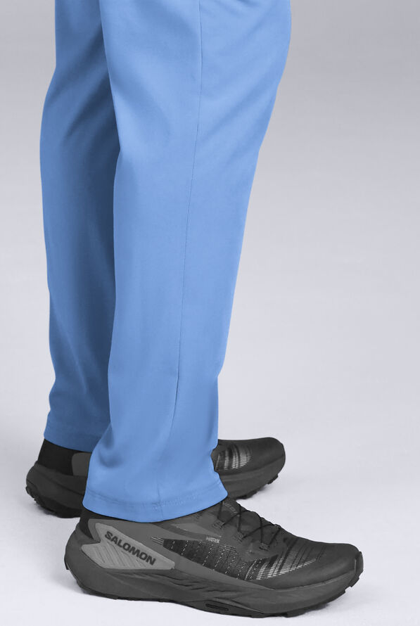 Pantal&oacute;n m&eacute;dico Hypothesis S-R Shift Ready estilo cargo con piernas rectas y 8 bolsillos para hombre - Ceil Blue - 6