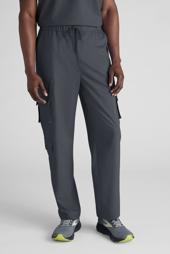 Advantage STRETCH Men's 10-Pocket Cargo Scrub Pant - Pewter - 1