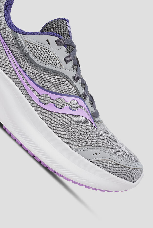 Zapatillas deportivas Saucony Cohesion 18 Fossil /Crocus con cordones para mujer - null - 3