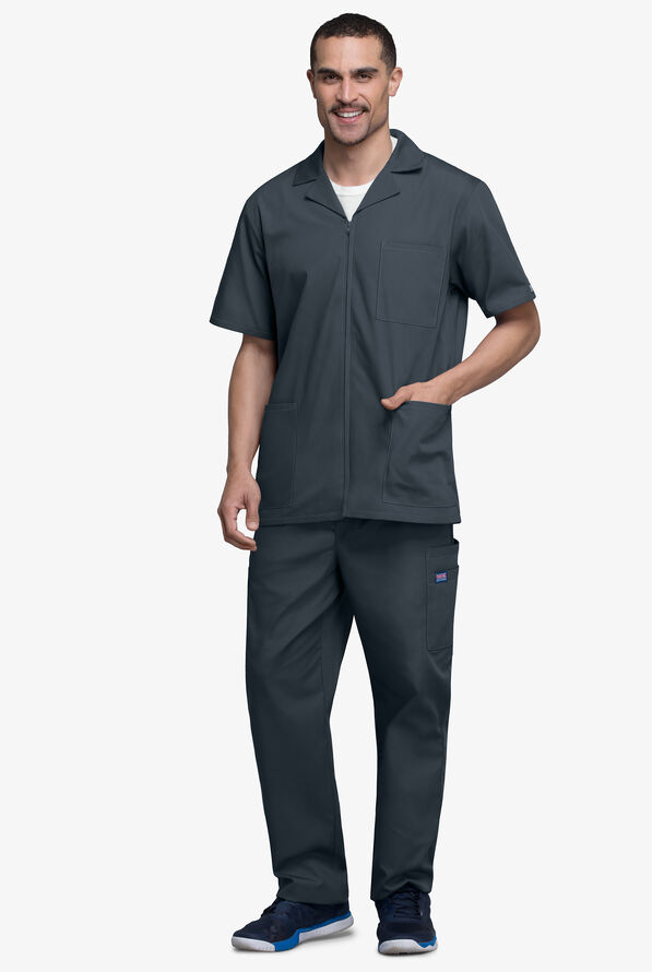 Cherokee Workwear 4300 Zip Front Scrub Jacket, Cherokee Workwear Scrubs