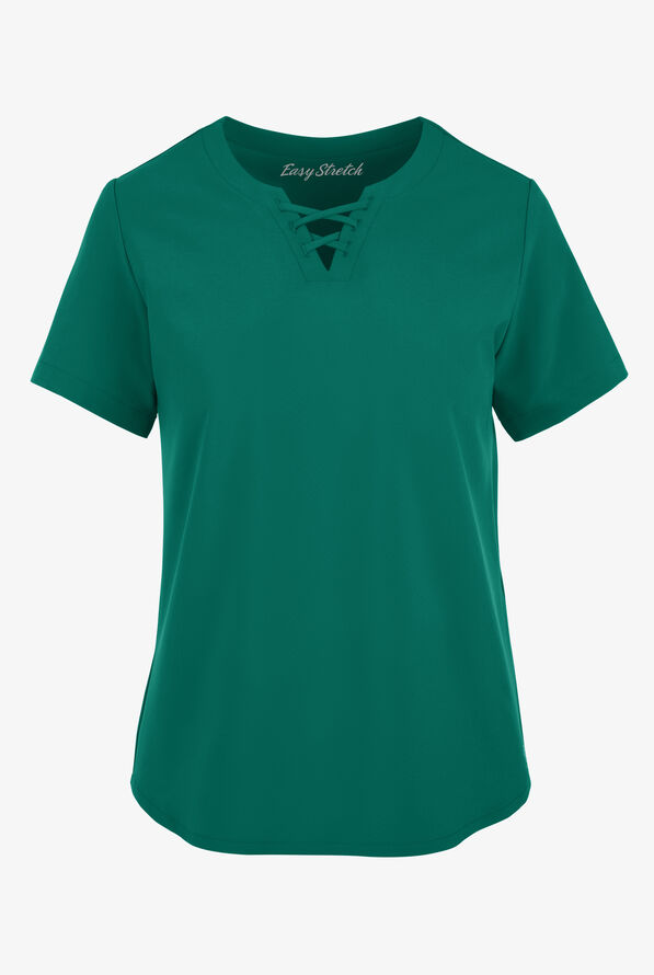 Blusa médica Easy STRETCH Gigi Lace para mujer - Hunter - 1