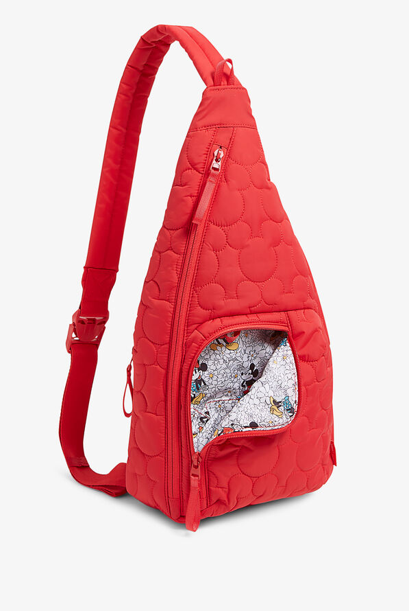 Mochila bandolera acolchada Vera Bradley Disney's Mickey Featherweight Unforgettable Red - Unforgettable Red - 2