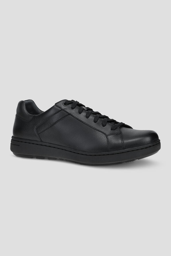 Dansko Mens Timothy Waterproof Slip Resistant Lace-up Shoe - Black - 1
