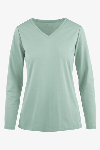 Butter-Soft STRETCH Women’s Cotton-Rich V-Neck Knit Underscrub