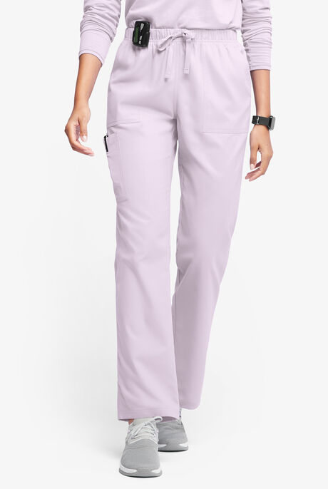 Butter-Soft Originals Women's 7-Pocket Mid Rise Straight Leg Cargo Scrub Pants