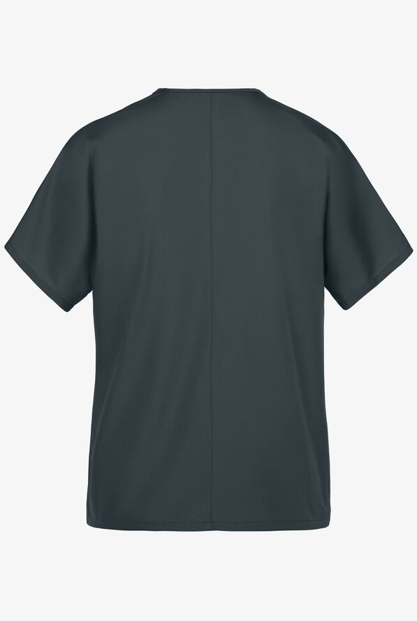 Cherokee Workwear Unisex 1-Pocket V-Neck Scrub Top - Pewter - 2