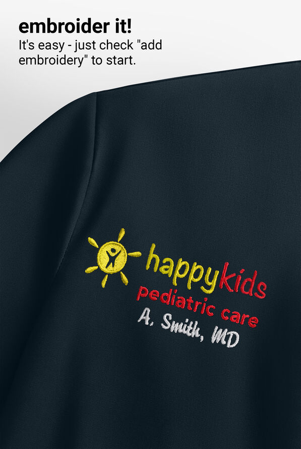 Carhartt Cross-Flex Force Women's 1-Pocket STRETCH Knit Trim Crew Neck Scrub Top - Navy - 6