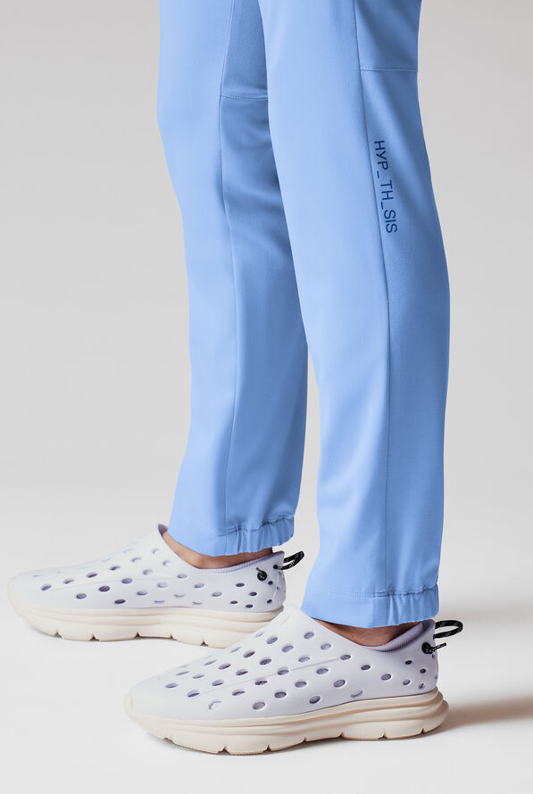 Hypothesis S-A Shift Adaptive Men’s 6-Pocket Tapered Leg Scrub Pant - Ceil Blue - 5