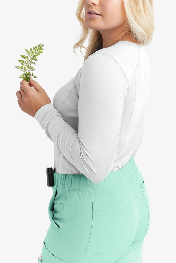 Butter-Soft Women's 13-Pocket Cargo Scrub Pants **Slightly IRREGULAR**&nbsp; - Beachside Blue - 5