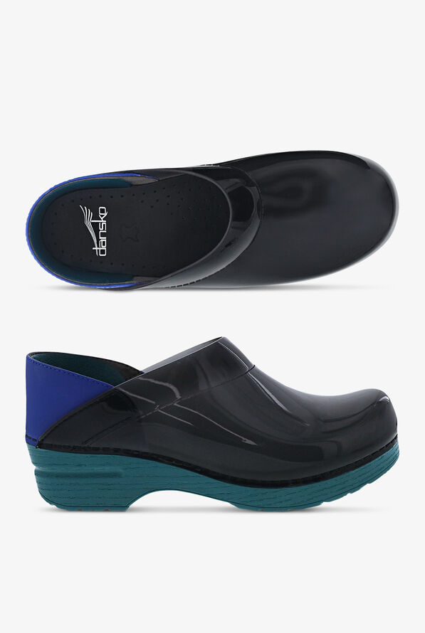 Dansko Professional Black Translucent Nursing Clogs, Nursing Shoes