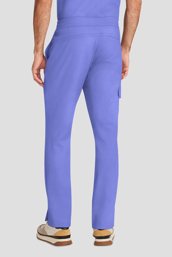Pantal&oacute;n m&eacute;dico Healing Hands Quest STRETCH con cord&oacute;n y 5 bolsillos para hombre - Ceil Blue - 3