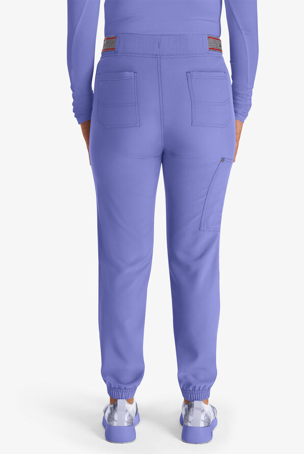 Dickies EDS NXT Women's 5-Pocket Cargo Jogger Scrub Pants - Ceil Blue - 4