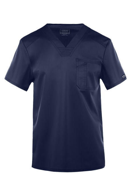 Cherokee Workwear Revolution Men's 1-Pocket STRETCH V-Neck Scrub Top
