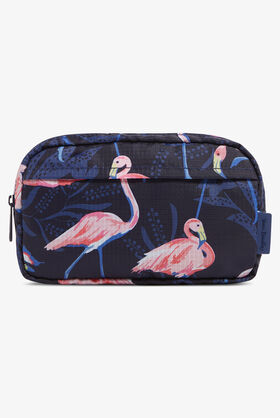 Vera Bradley Ripstop Polyester Flamingo Party Mini Belt Bag  display picture 1