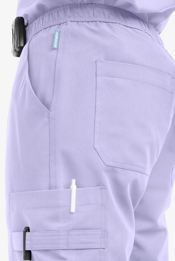 MOVEMENT by Butter-Soft Polaris Men's 10-Pocket Jogger STRETCH Scrub Pants - Grape Haze - 5