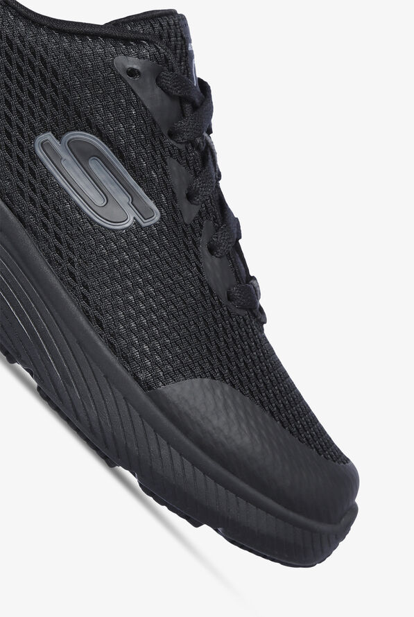 Skechers Work Women's DynaAir SR Athletic Lace Up Shoes - Black - 3